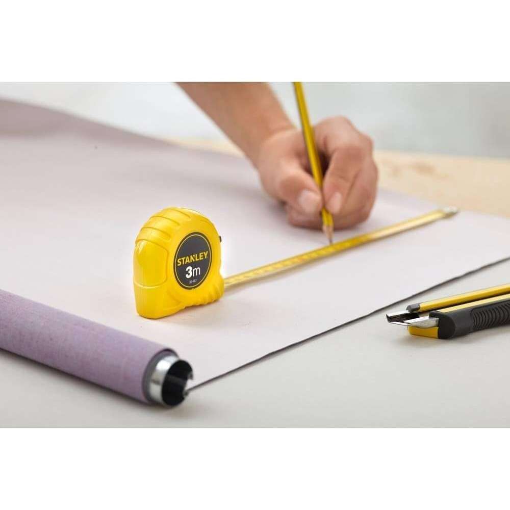 Flessometro 3m con blocco Stanley 30-487