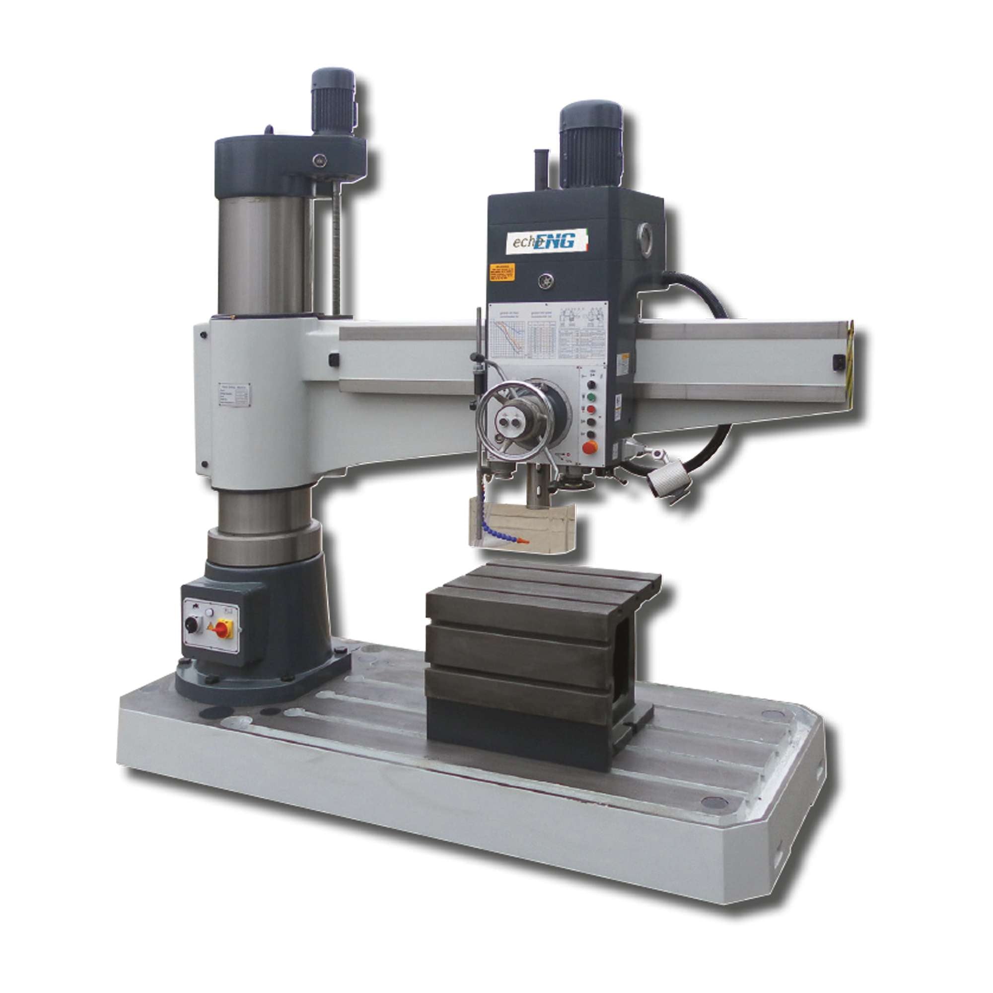 Trapano radiale foratura 40mm corsa testa cubo incluso TR 40 400V ENG PRO