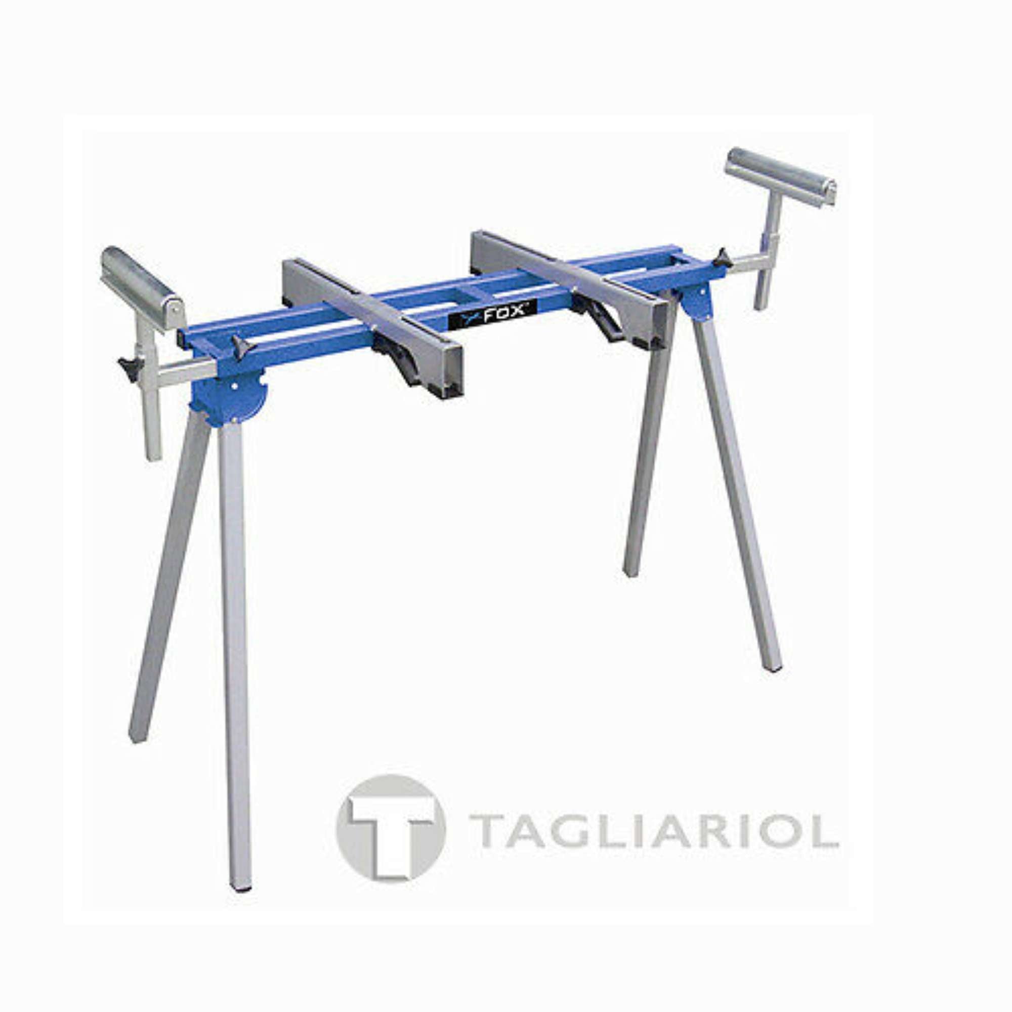 FOX BY FEMI F50-179 BANCO DA LAVORO POLIVALENTE PIEGHEVOLE E TRASPORTABILE - PORTATA FINO A 100KG