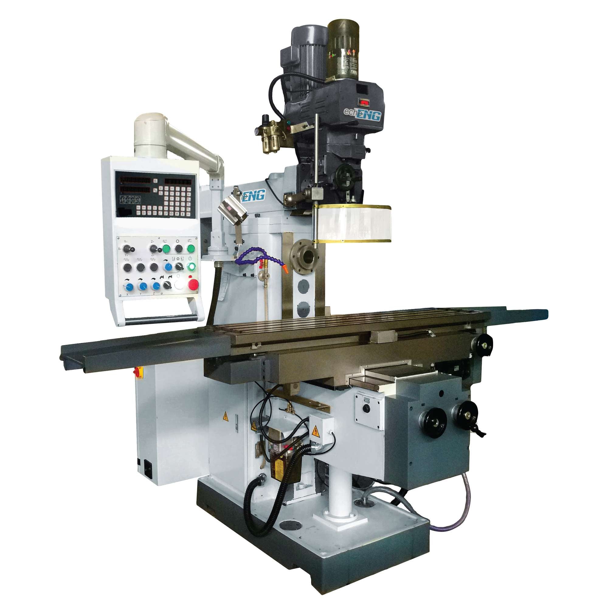 Fresatrice universale FTX-6-FC VARIO 400V/F3 con cambio utensile pneumatico e DRO a 3 assi