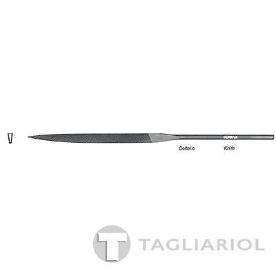 Lima ad ago normale 160mm coltello taglio 1 nuova