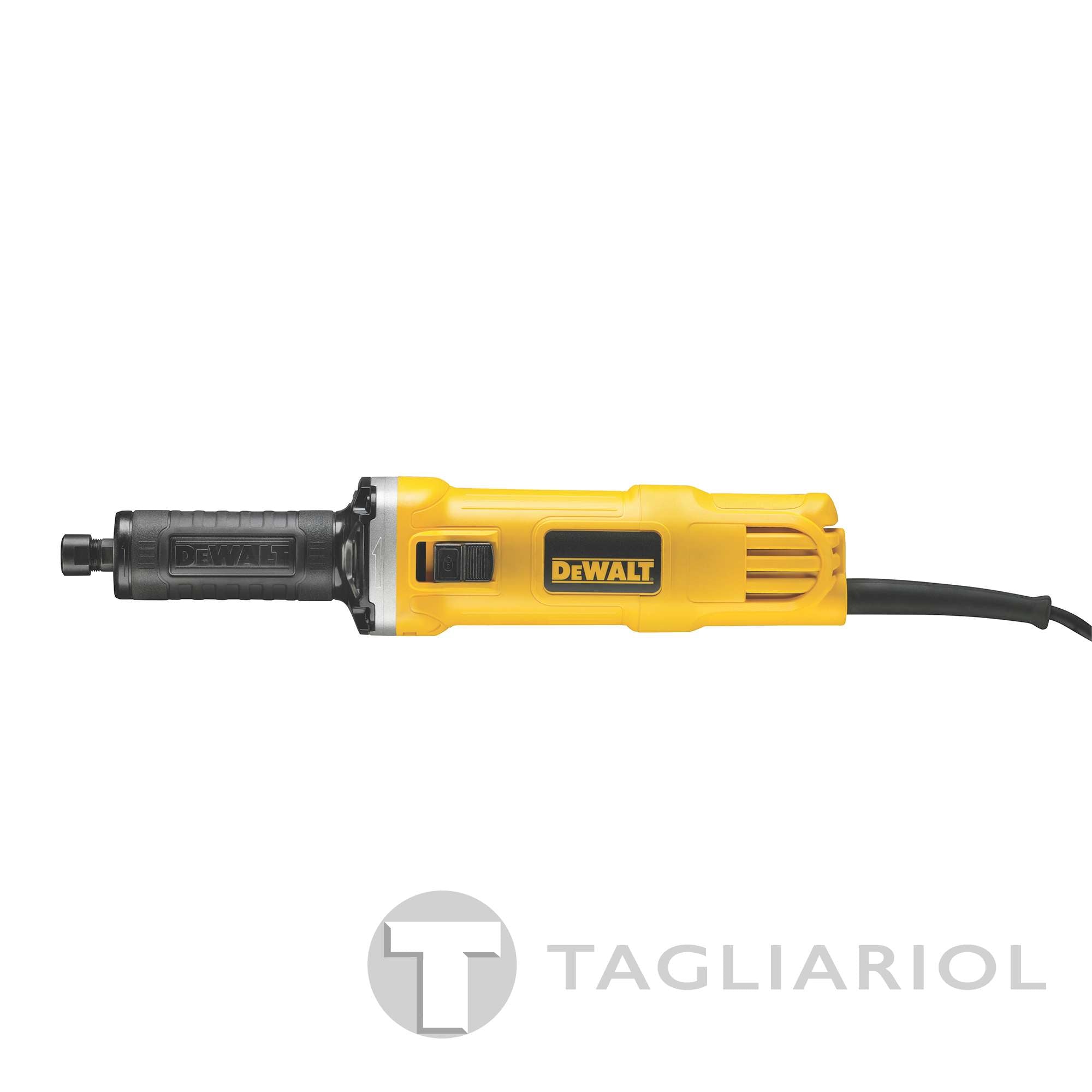 DeWalt DWE4884 smerigliatrice dritta 450W 6mm impugnatura lunga confortevole solo 1,6kg di peso