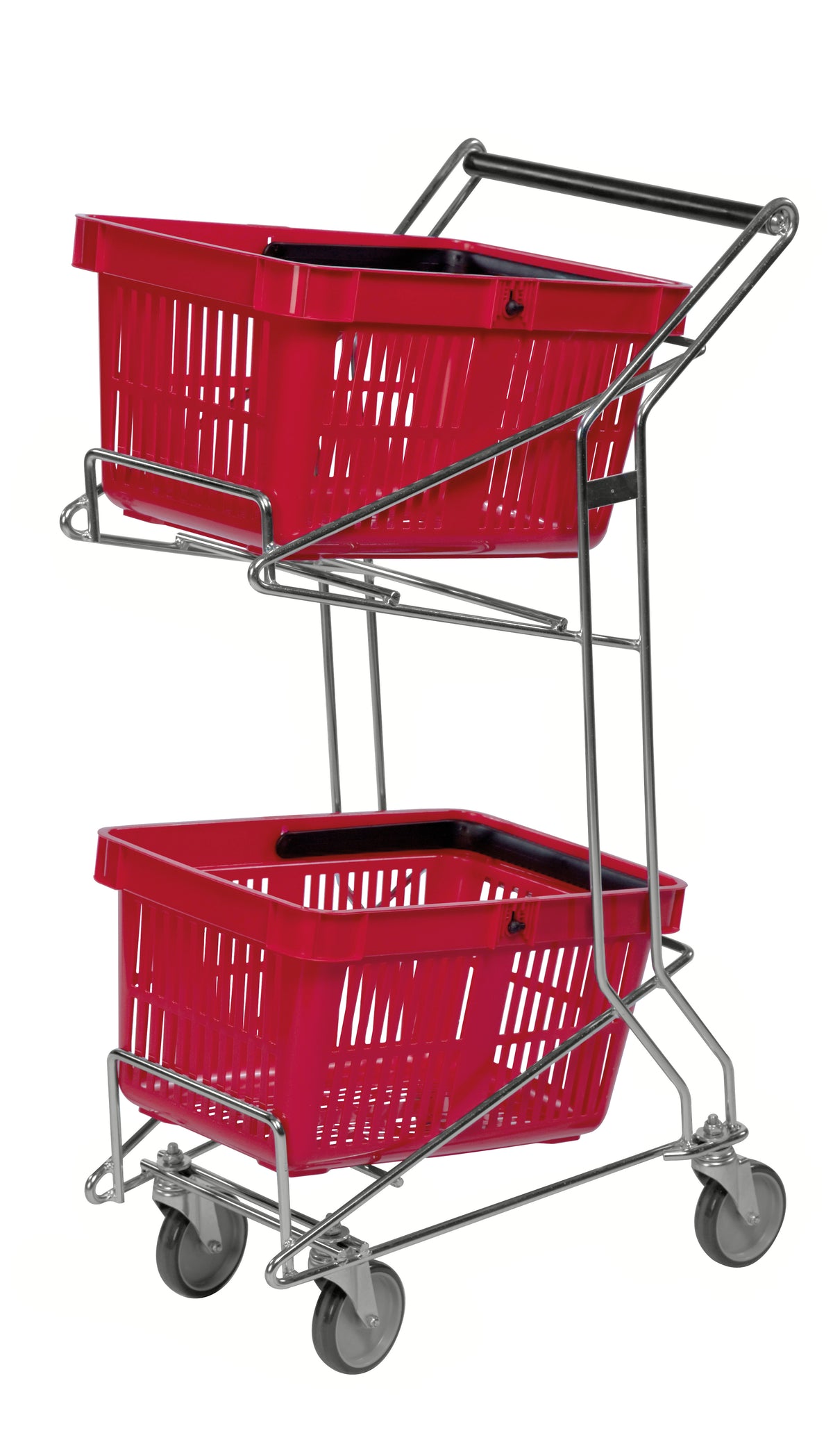 Carrello cestino per la spesa in rete capacità 60kg Kongamek KM111013