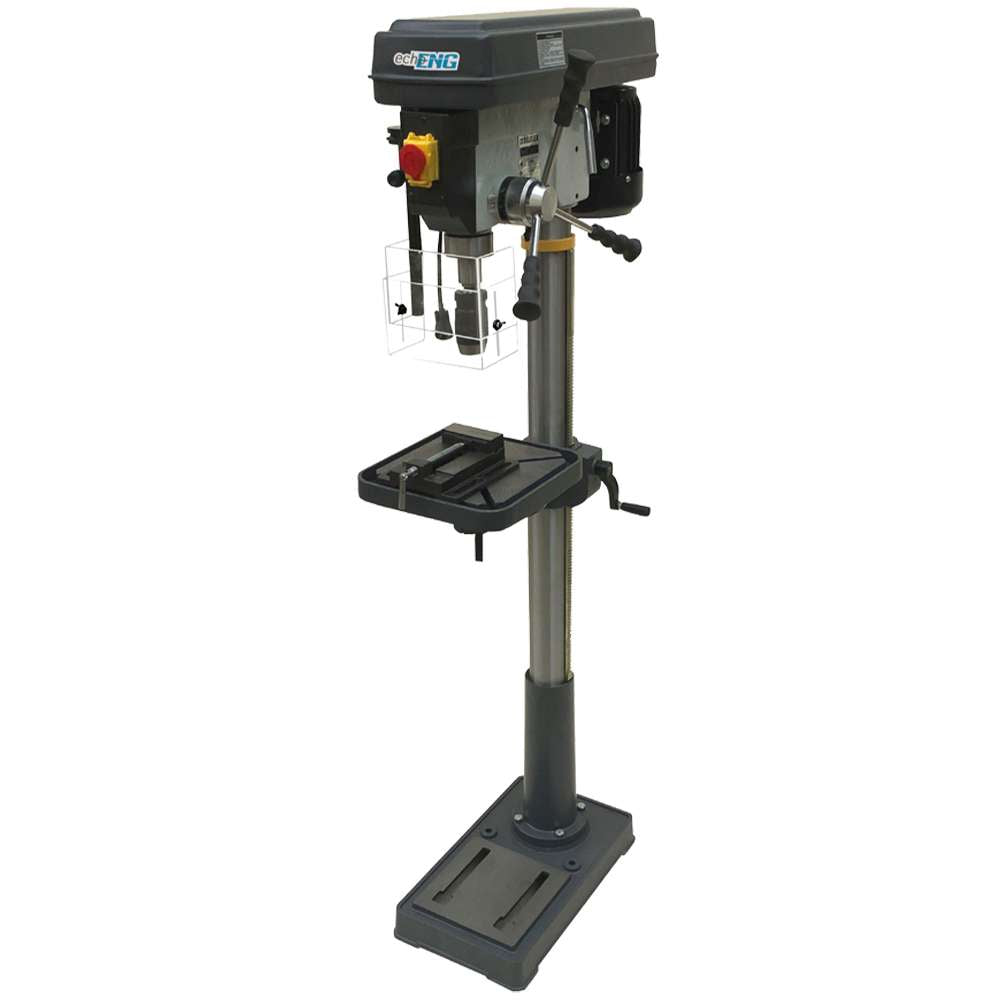 Trapano a colonna FTX-25-TC PRO R+L 400V 1.1 kW 25mm ENG PRO Fortex