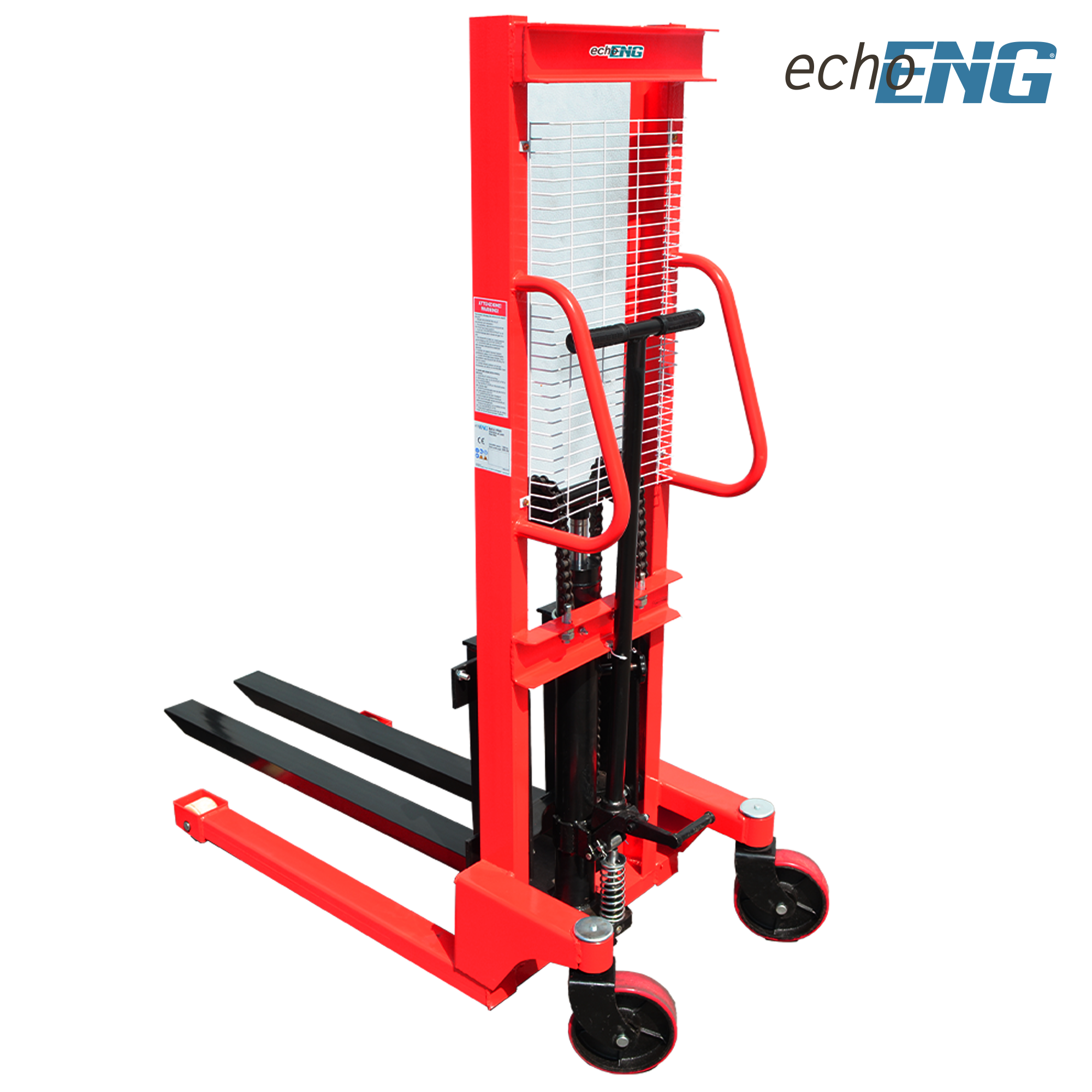 Transpallet sollevatore manuale per pallet 1200 mm 500 kg - ENG PRO MA SL PR05