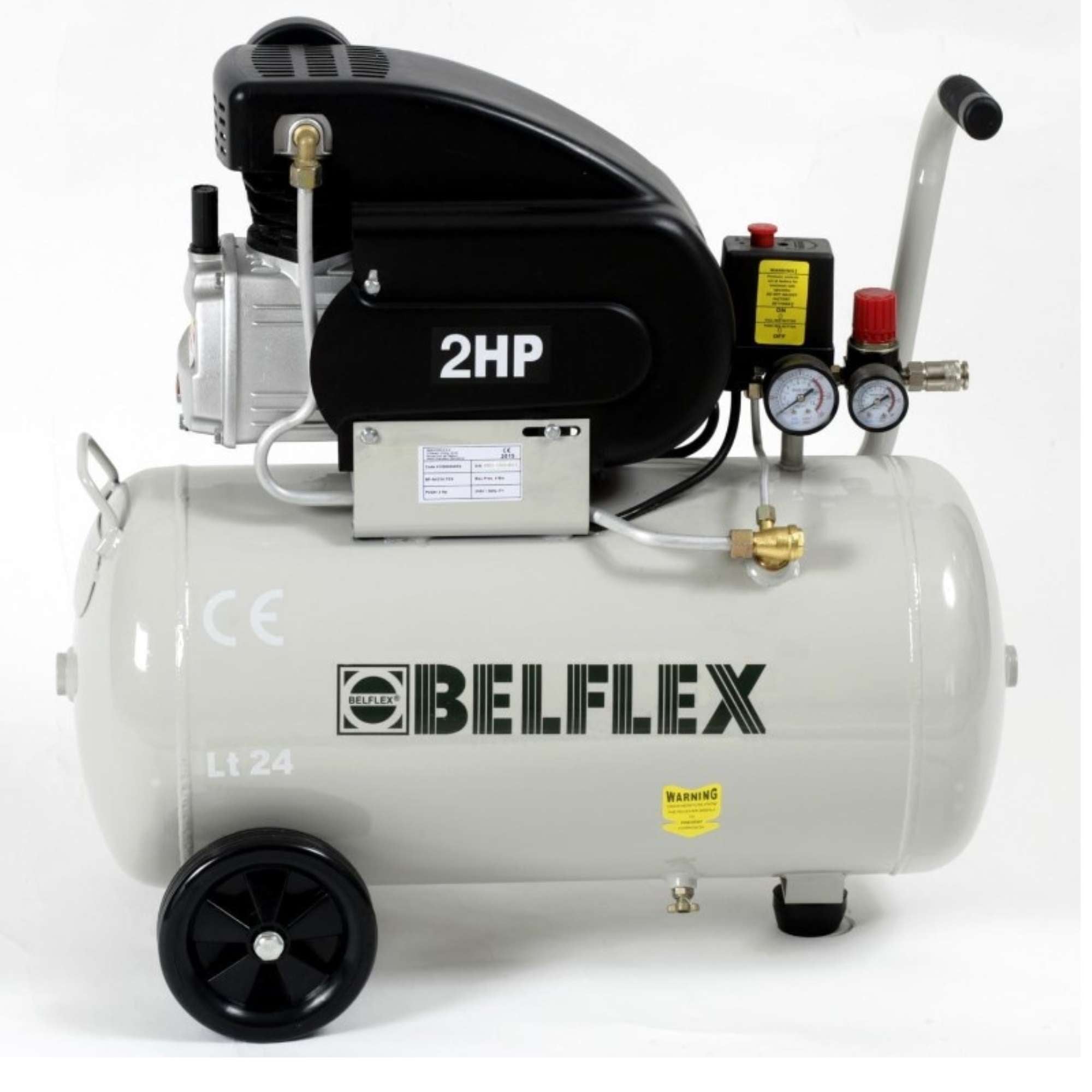 Compressore a trasmissione diretta 50Lt 8Bar - Belflex 410000040ES