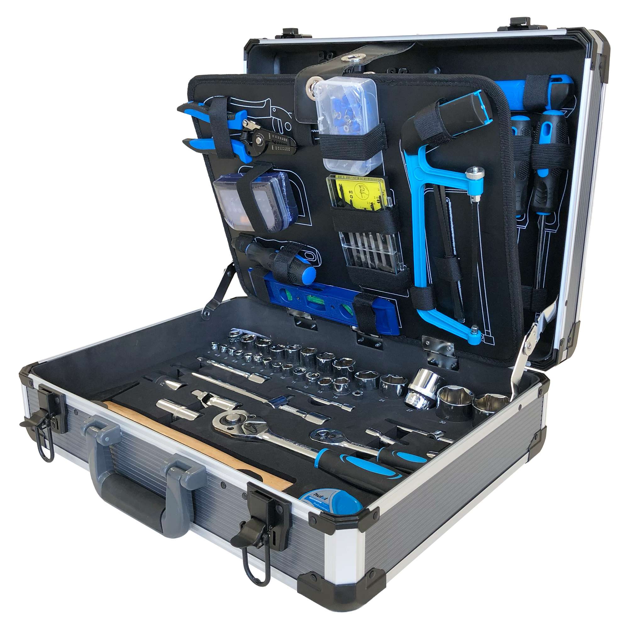Valigia Portautensili con 176 Utensili Professionali ENG PRO - FI 90 V127