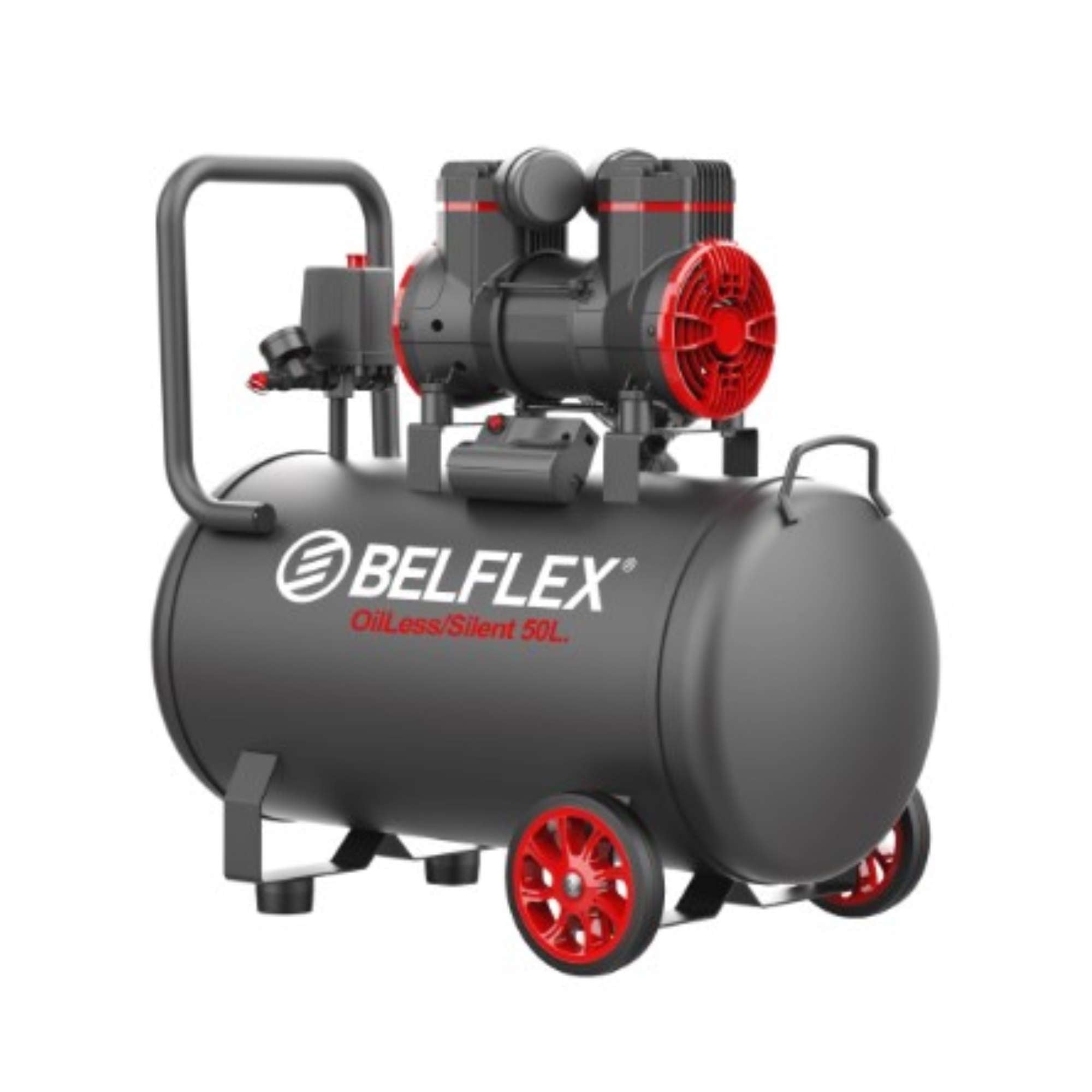 Compressore silenziato 50L 8Bar 75dB - Belflex 410000164