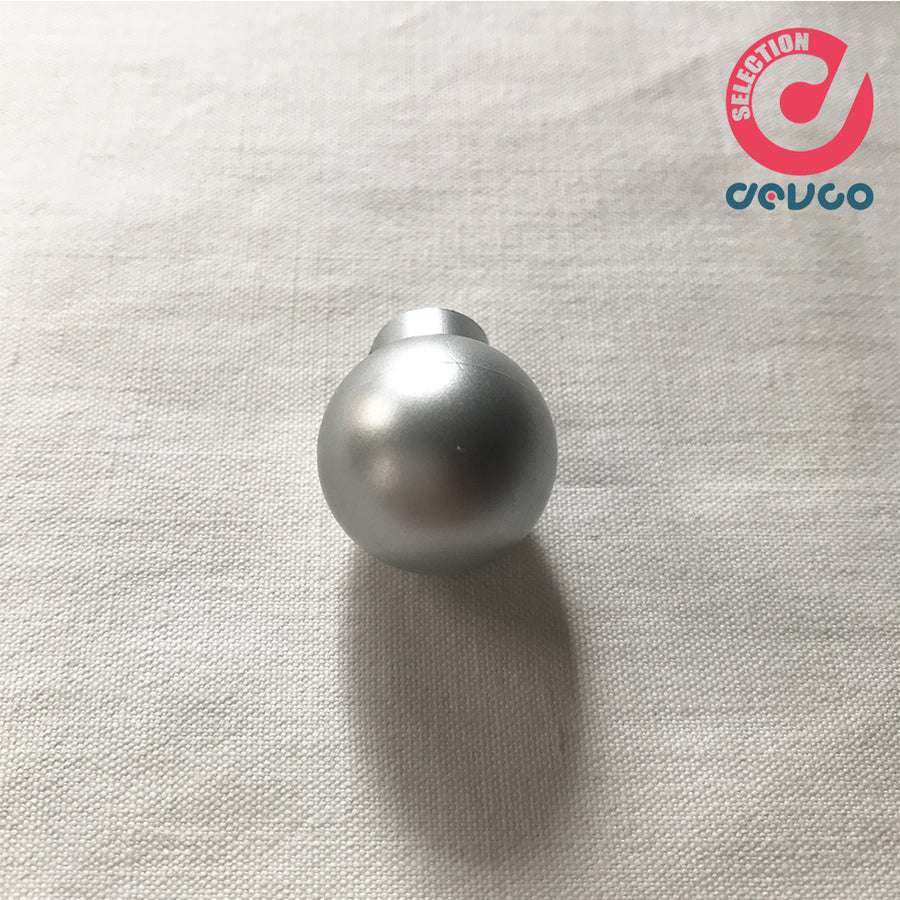 Pomolo plastica colore alluminio Tagliashop - 0605