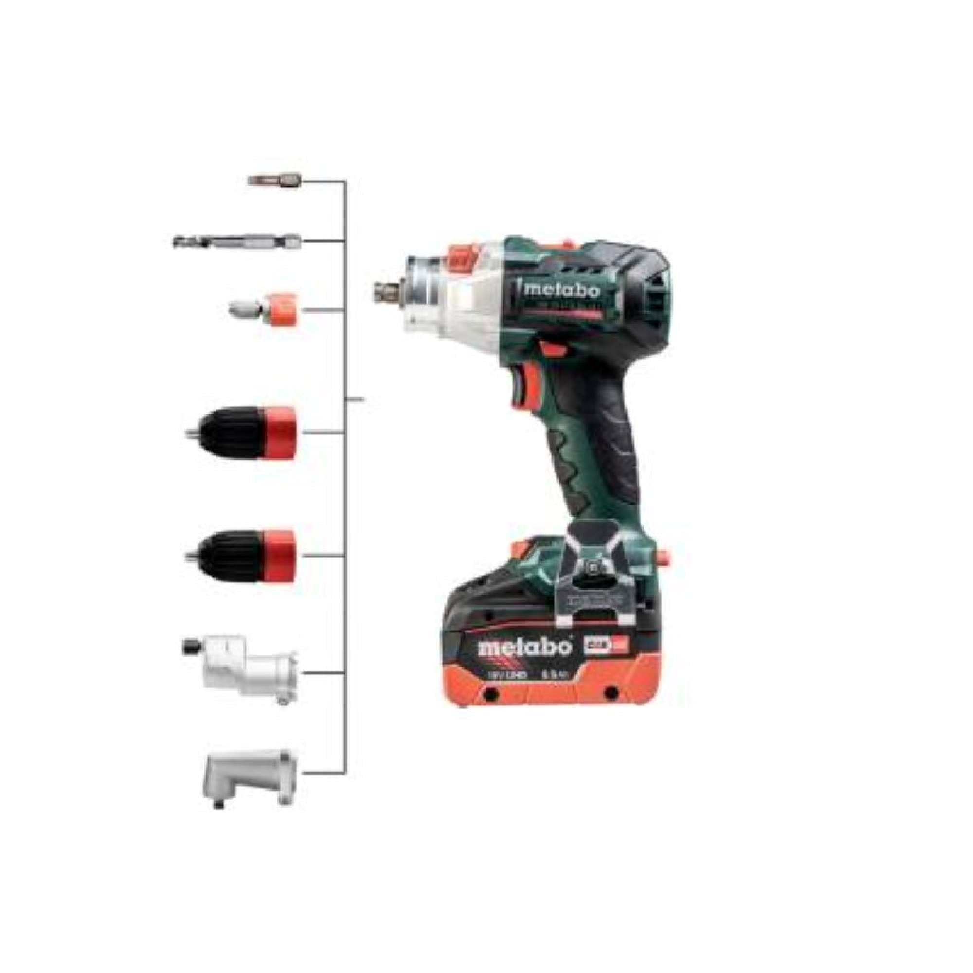 Maschiatrice a batteria 18V - Metabo GB 18 LTX BL Q I