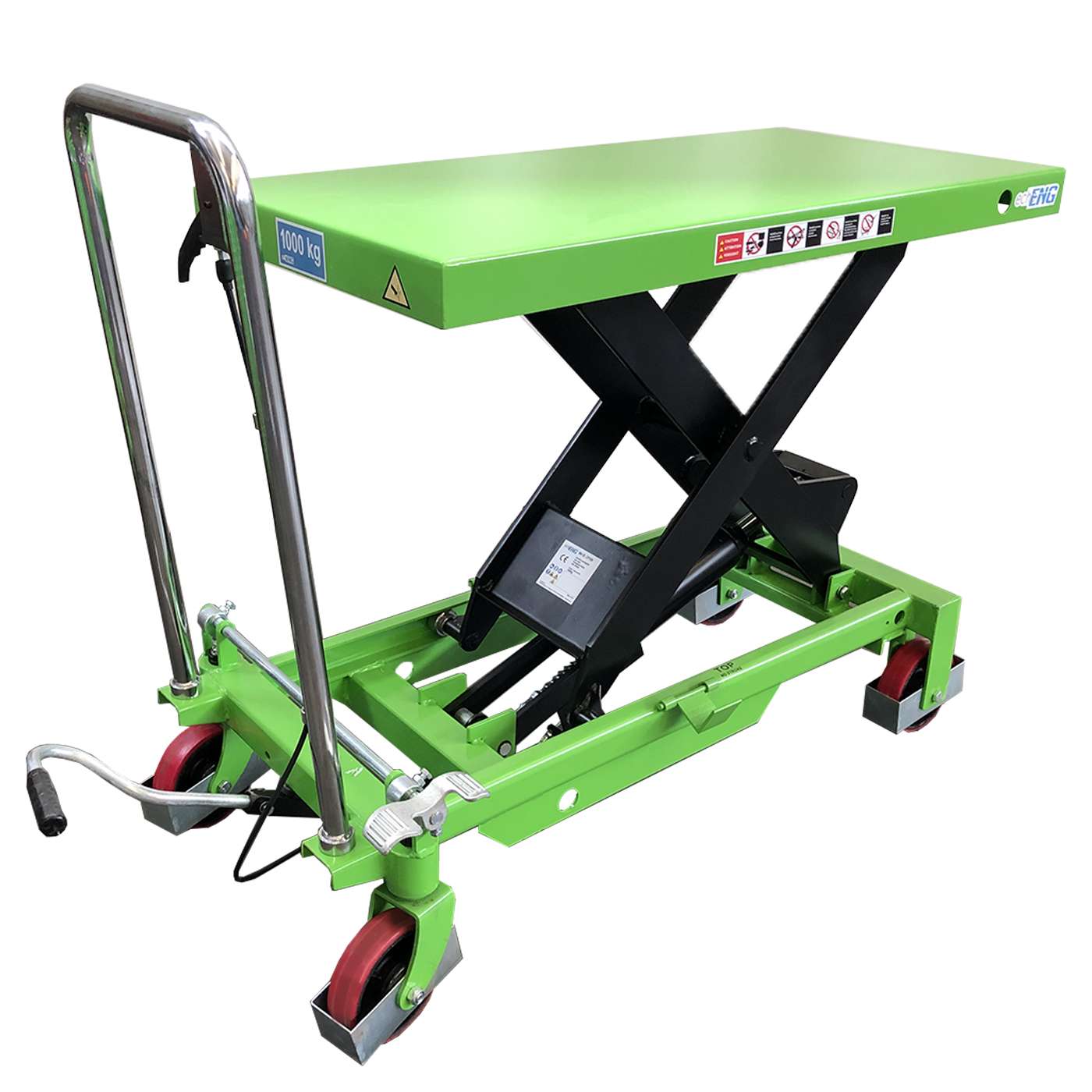 Sollevatore a piattaforma 1000 kg ENG PRO MA SL CP100