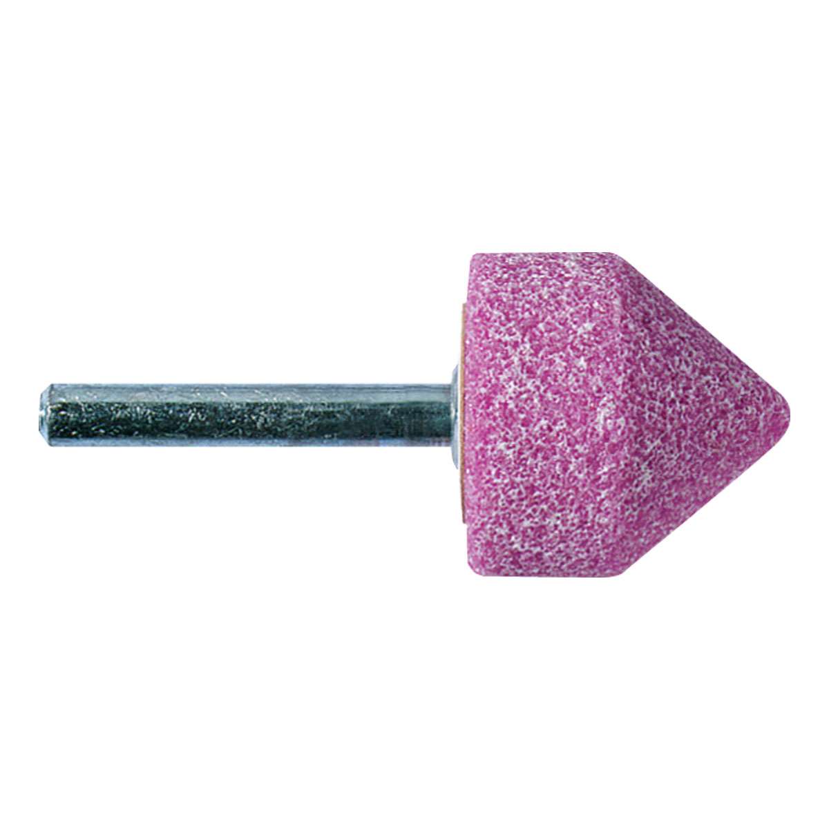 Molette a punta 90 vetrificate rosa al corindone D.(8x10-30x30) G6 Rosver 25 pz