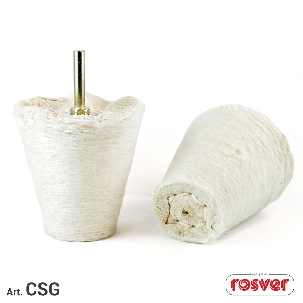 Cono di cotone per lucidare - Rosver - CSG - Conf.5pz