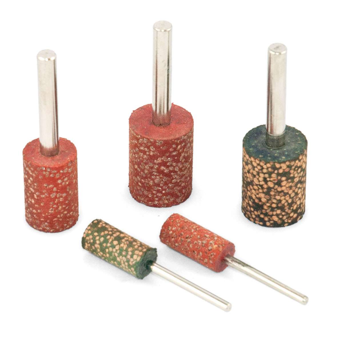 Mola in gomma con sfere abrasive per lucidare D.6x17xG.3 Gr.(80-120) - 100 pz