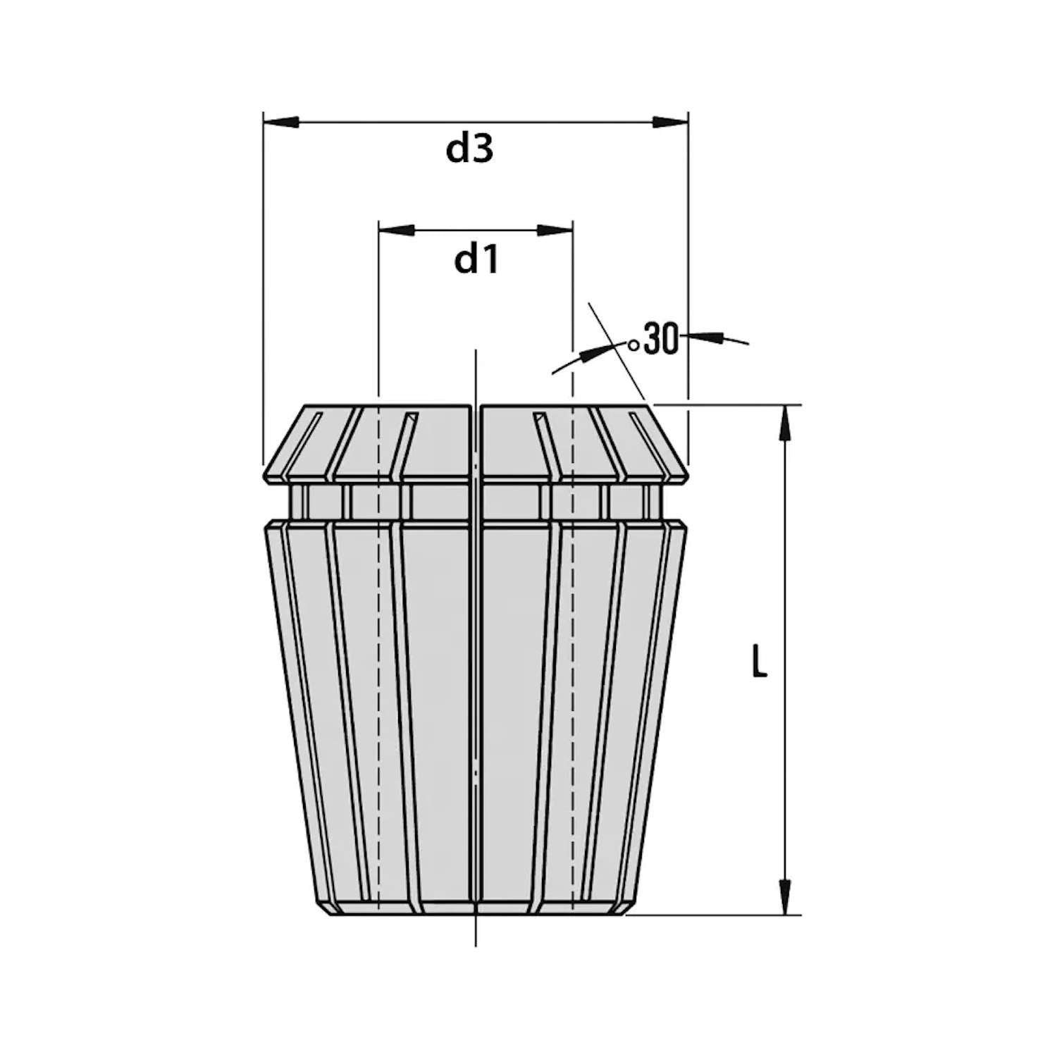 Pinza ER 16 standard - D. 1,0 (426E) - Gait