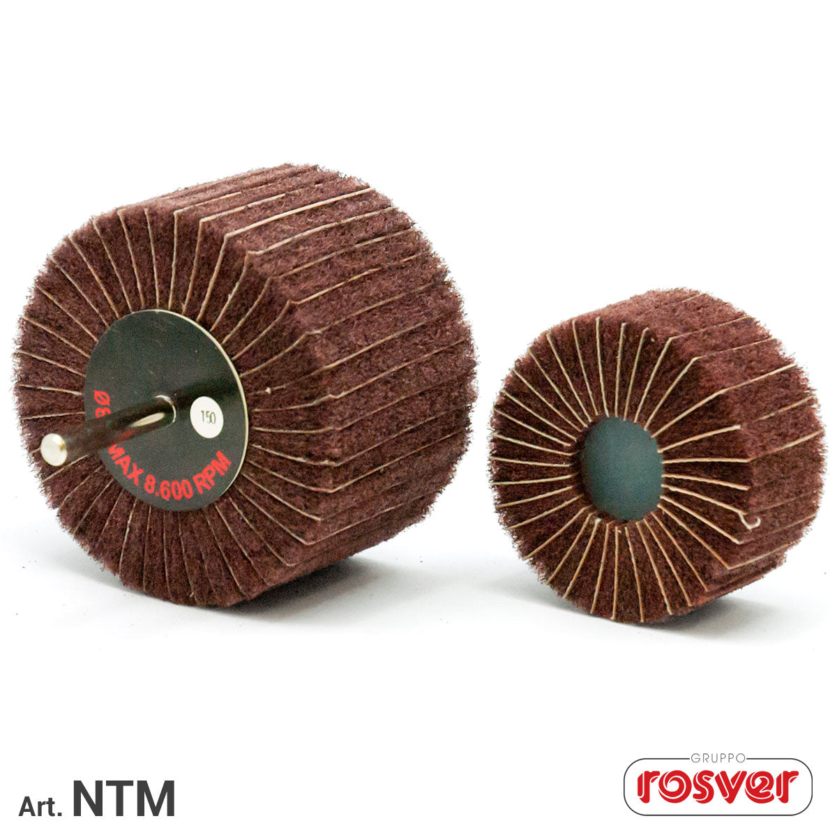 Ruote Abrasive Miste con Gambo - Rosver - NTM D.60x30x6 - Conf.10pz