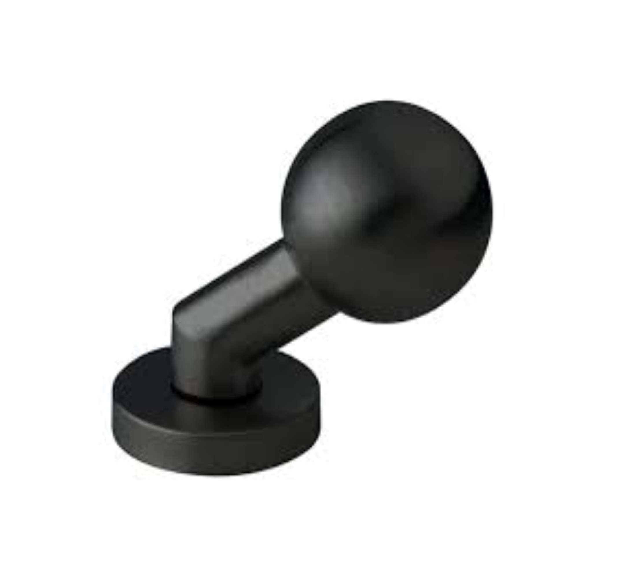 Pomoli inox decentrati nero 9005 - Saguatti D69