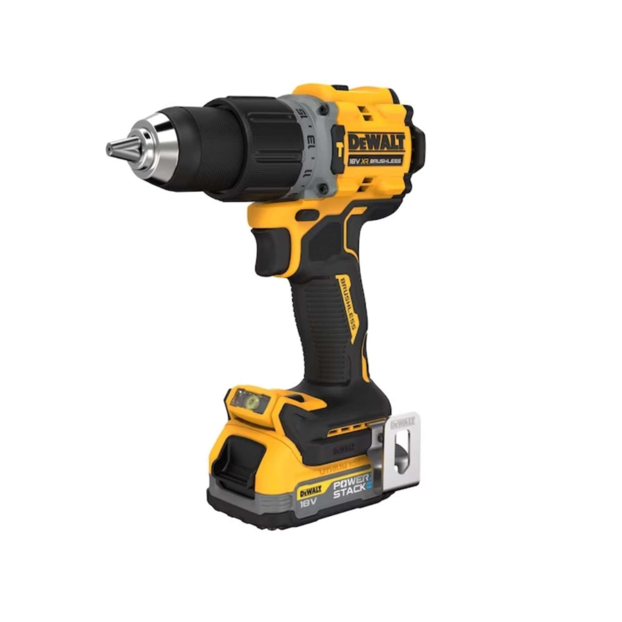 Trapano avvitatore 2 velocità con percussione + 2 batterie - Dewalt DCD805E2T-QW