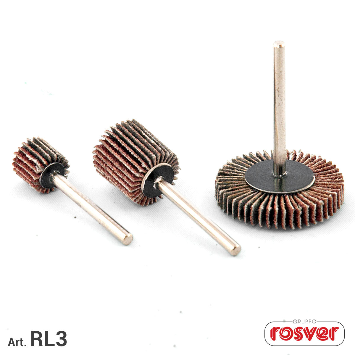 Micro ruota lamellare RL3 D.15x15x3 Rosver - Conf.25pz