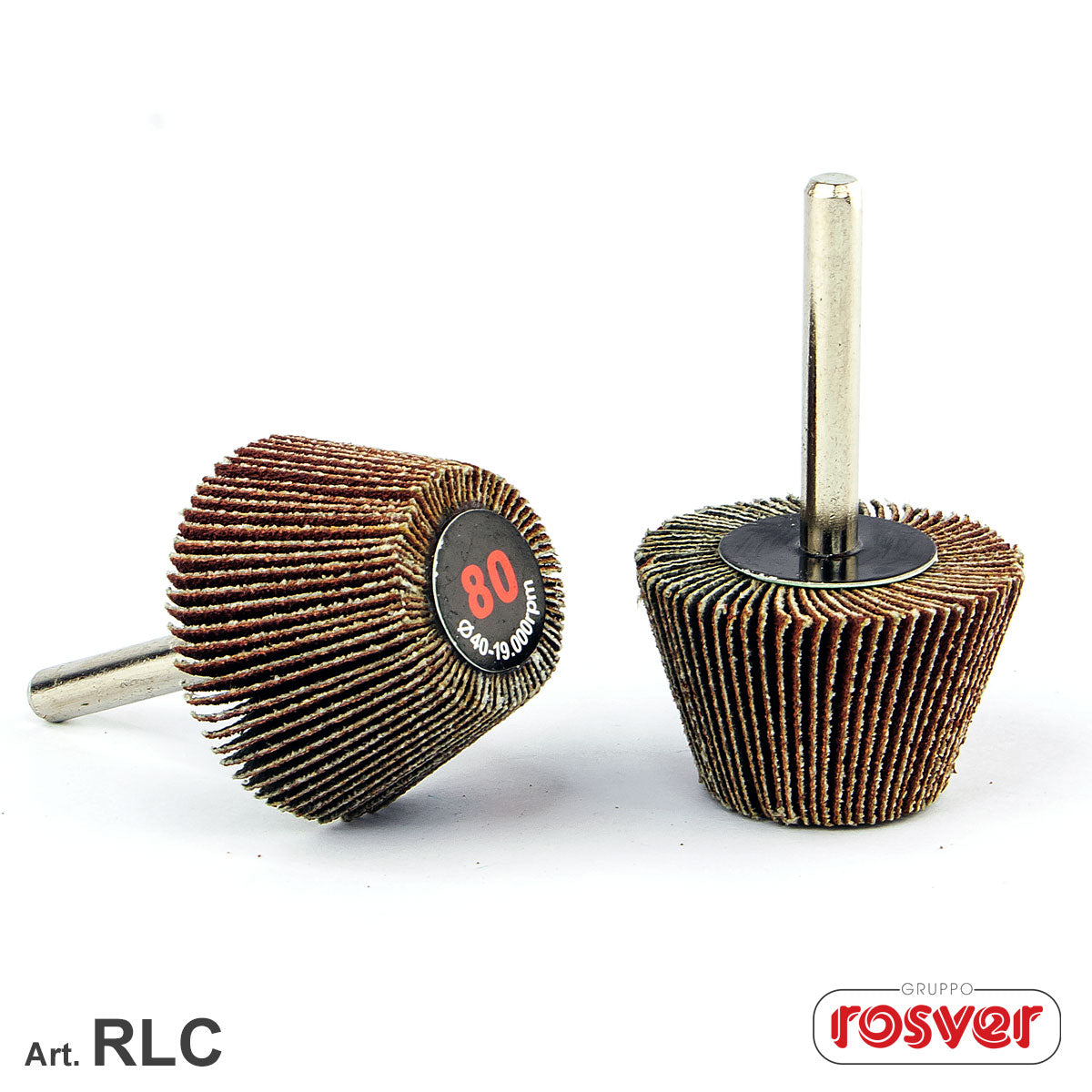 Ruota lamellare conica RLC D.60/49x30x6 Rosver - Conf.10pz