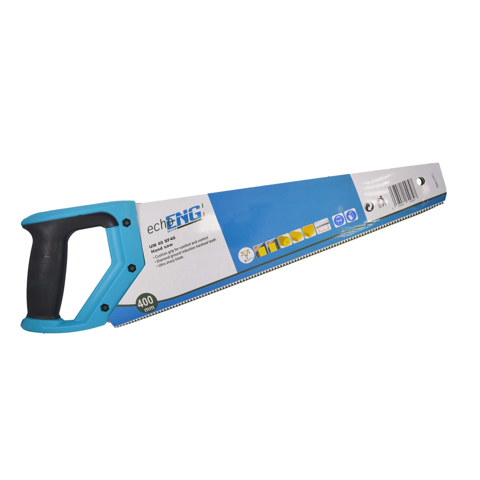 Segaccio a mano Sega da falegname per legno lama 400mm - UM 40 SF40