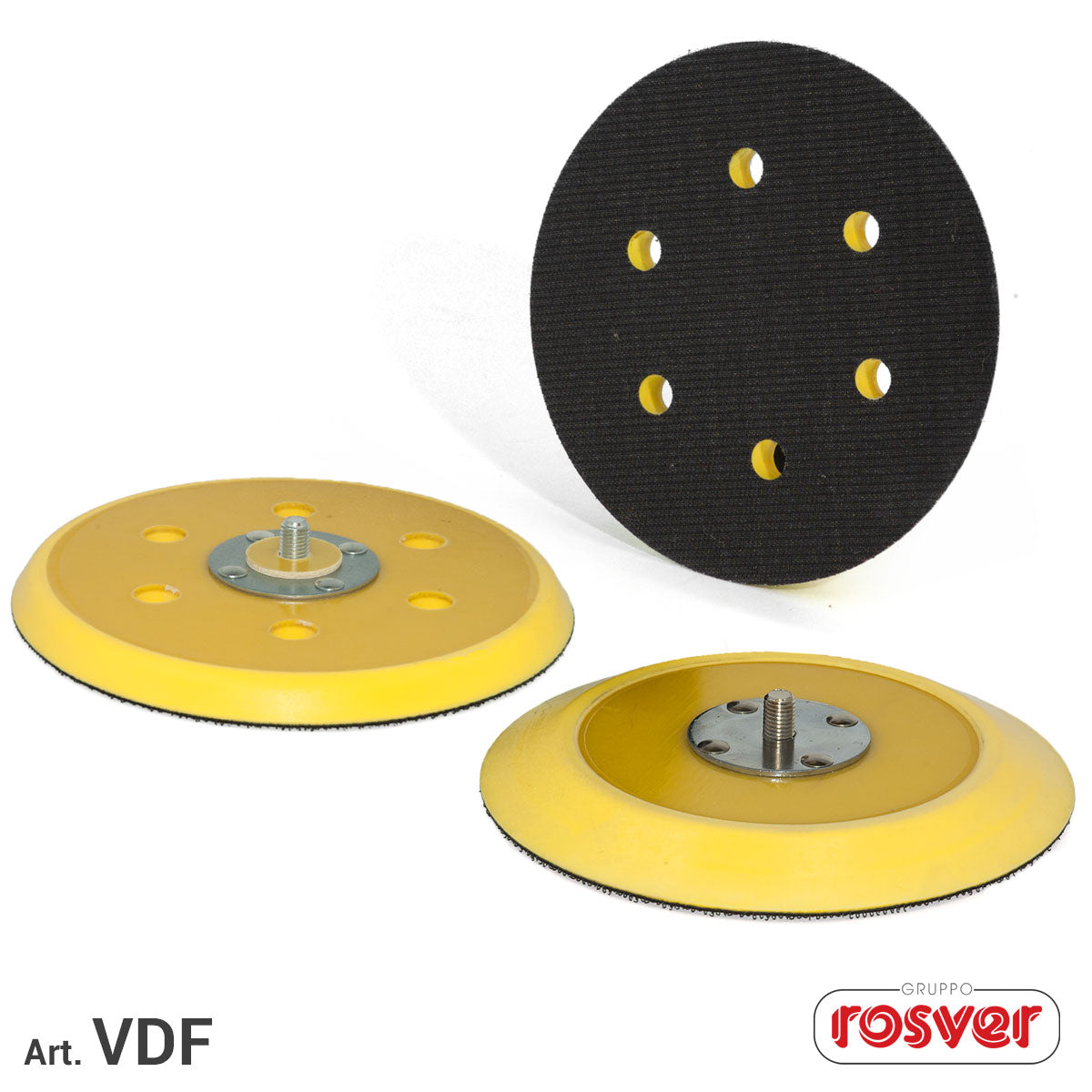 Platorello per Levigatrici Rotorbitali - Rosver - VDF D125 - Conf.1pz