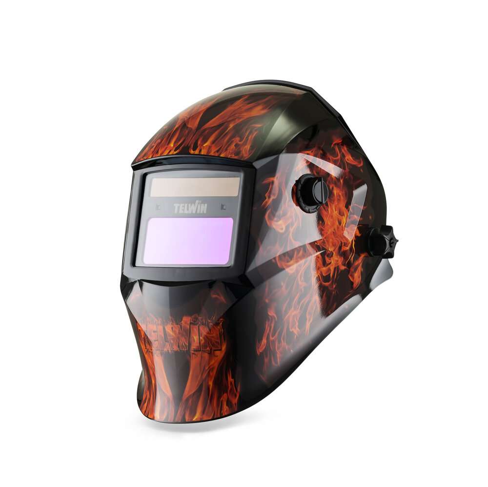 Maschera automatica per saldare STREAM FLAME - Telwin - 804235