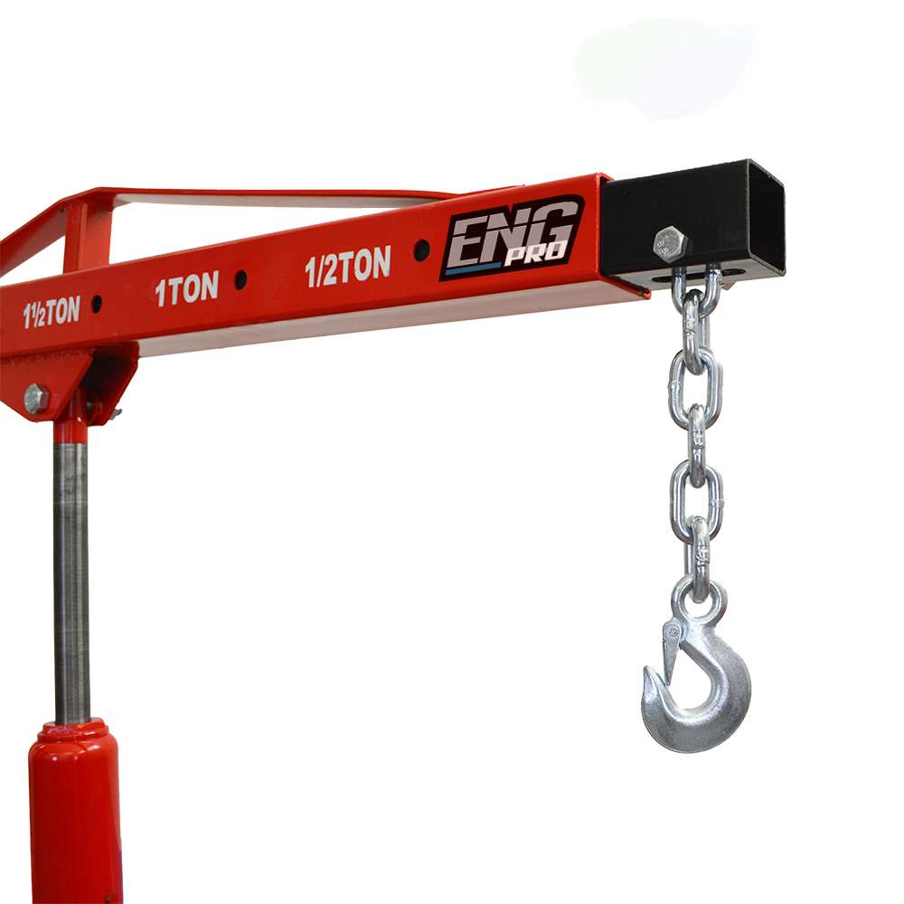 Gruetta idraulica pieghevole manuale officina Gru capretta 2t ENG PRO MA SL P200