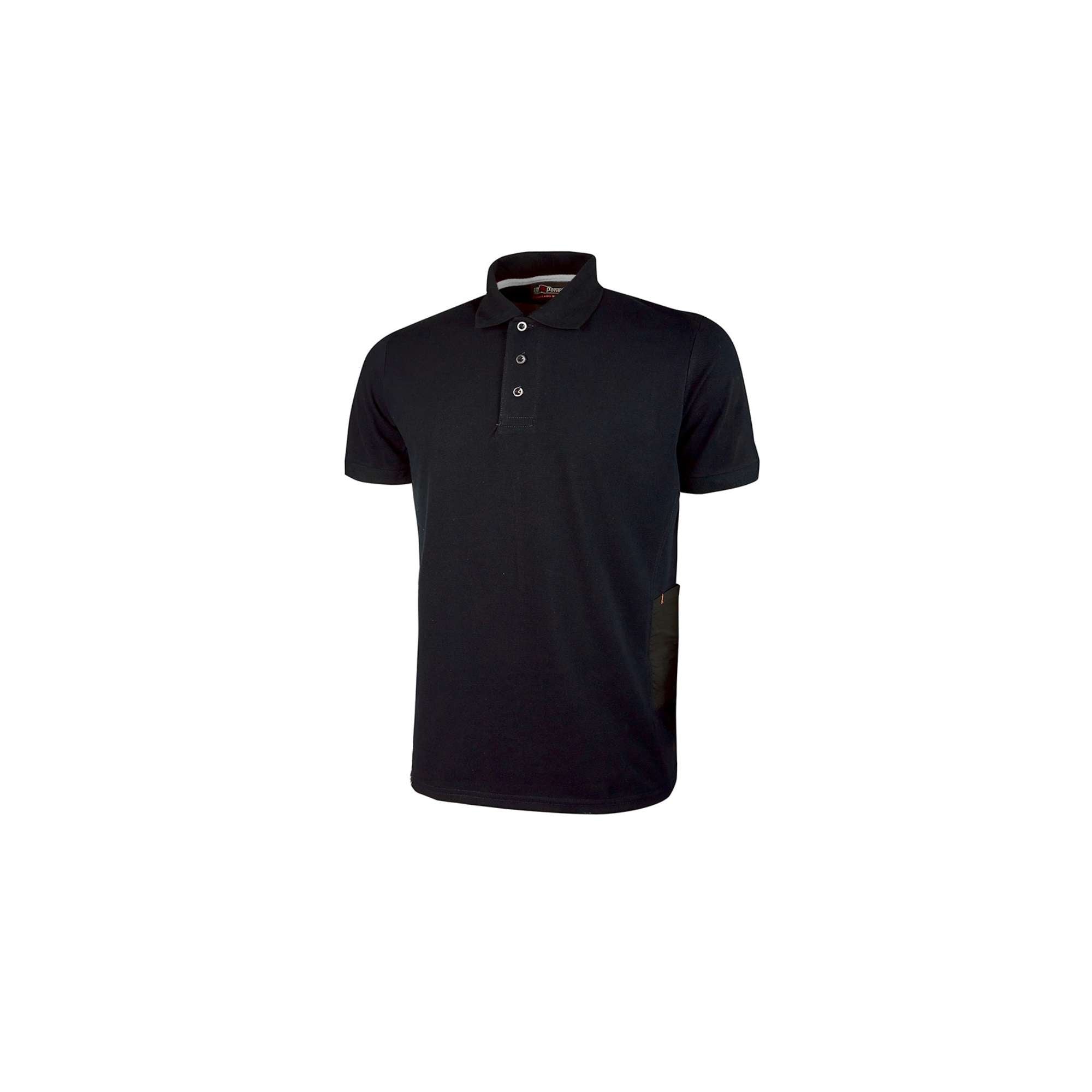 T-Shirt black carbon - U-Power EY138BC