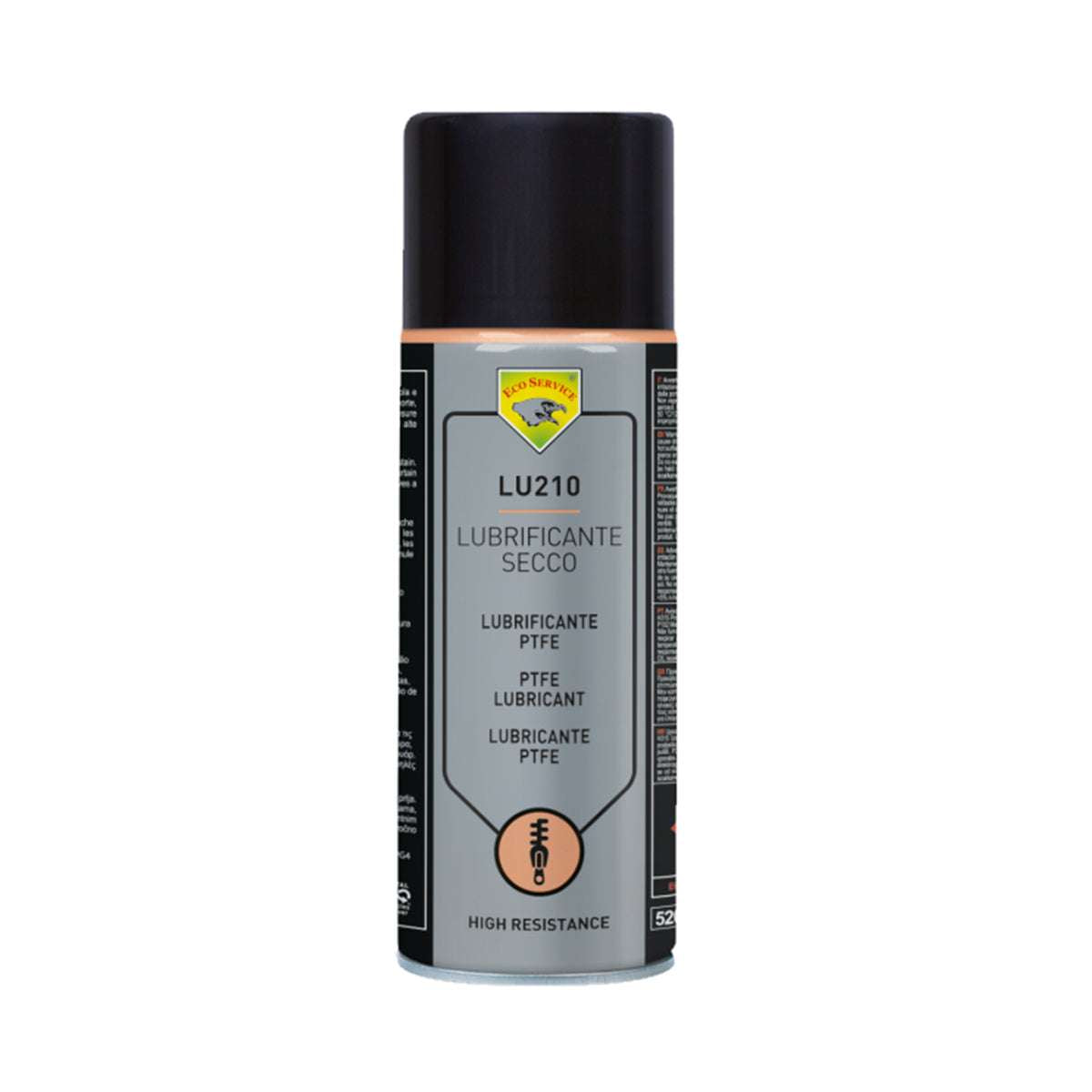 Lubrificante a Secco Spray 400ml lubrificazione ad alte temperature Eco Service