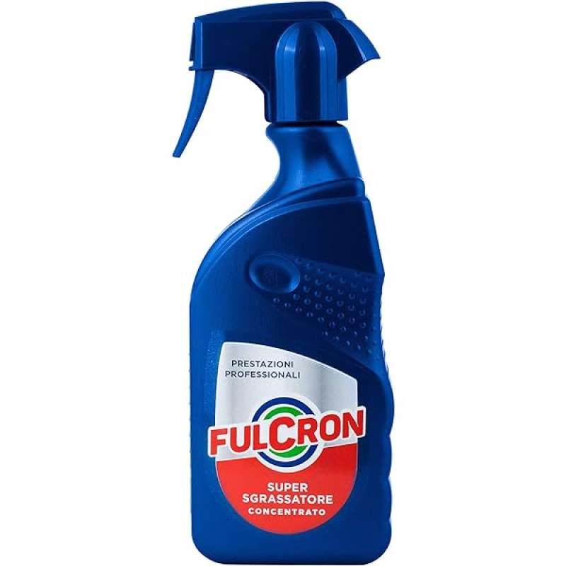 FULCRON Super Sgrassatore Spray 500ml Igienizzante per ogni tipo di sporco