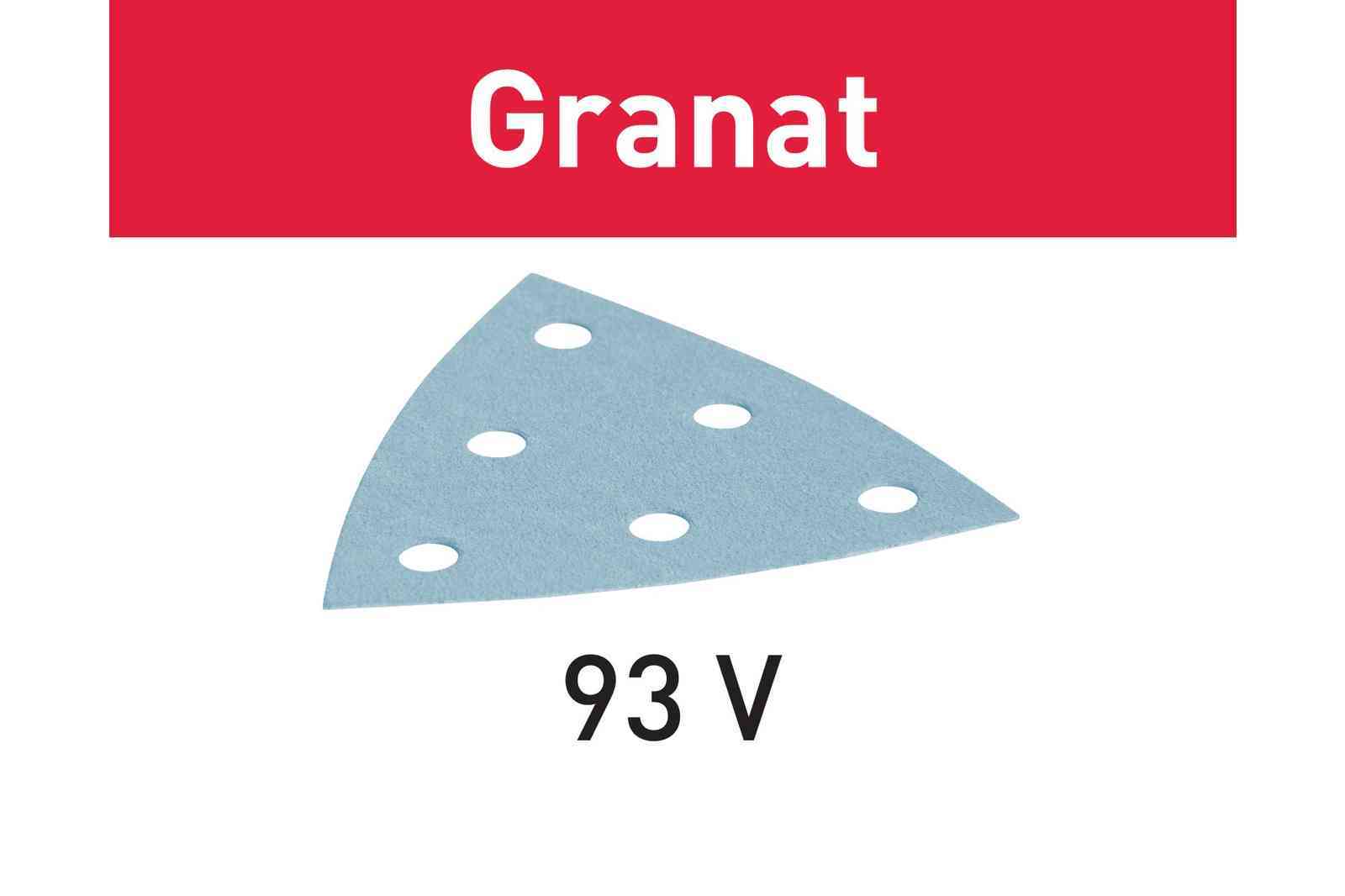 foglio abrasivo Granat STF V93/6 P80 GR/50 497392