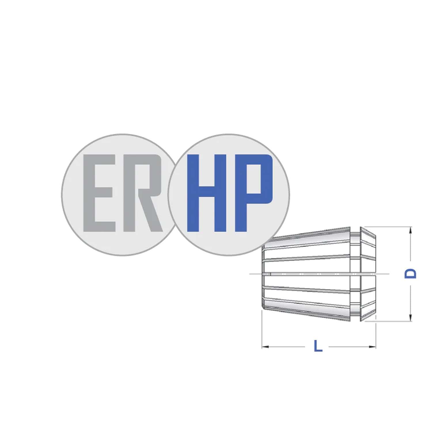 Pinza ER di alta precisione 20 HP - Gait 0787HP (1,0-15,0)
