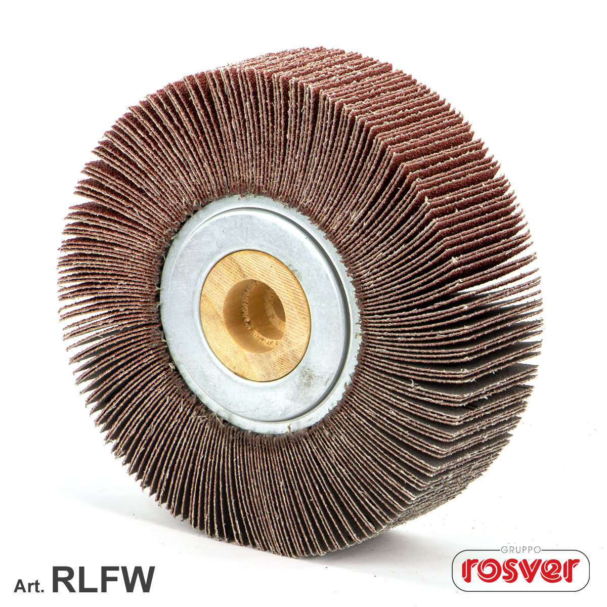 Ruote lamellari nucleo in legno Rosver RLFW D.165x25 F.13 Legno - Conf.1pz