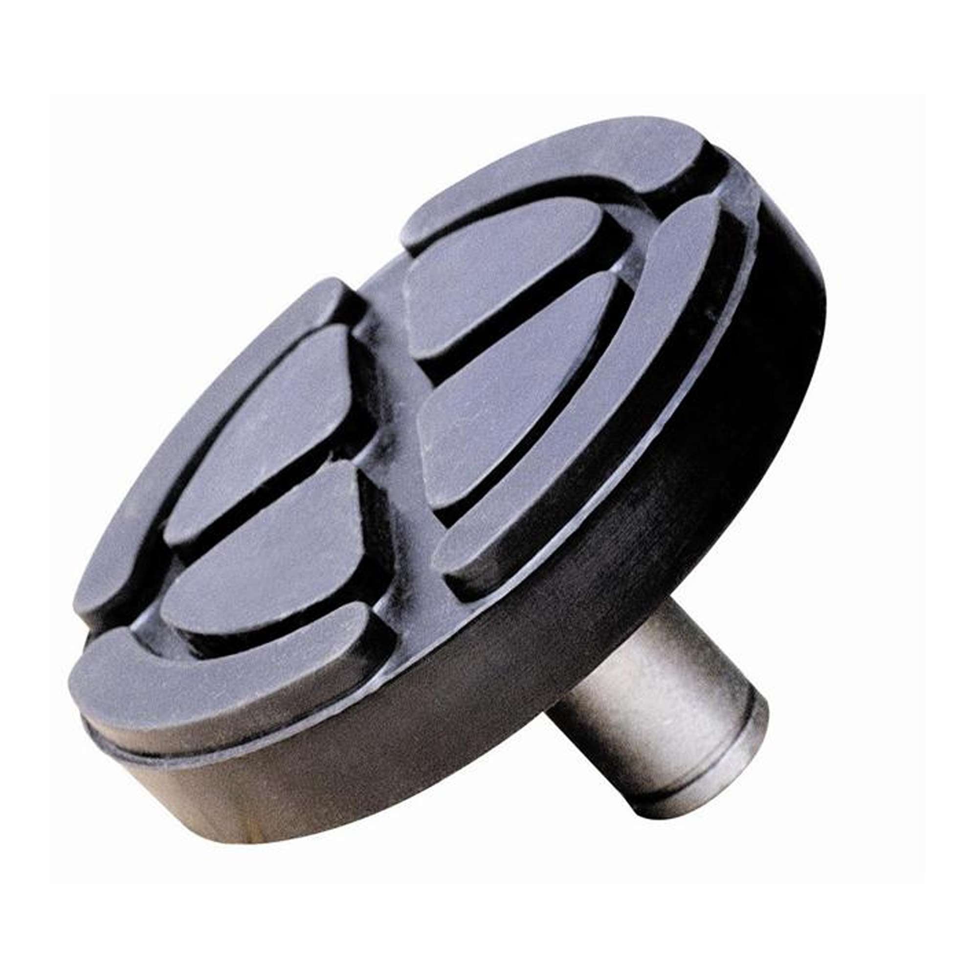 Supporto in acciaio ricoperto in gomma per sollevatori idraulici - OMCN 392/A
